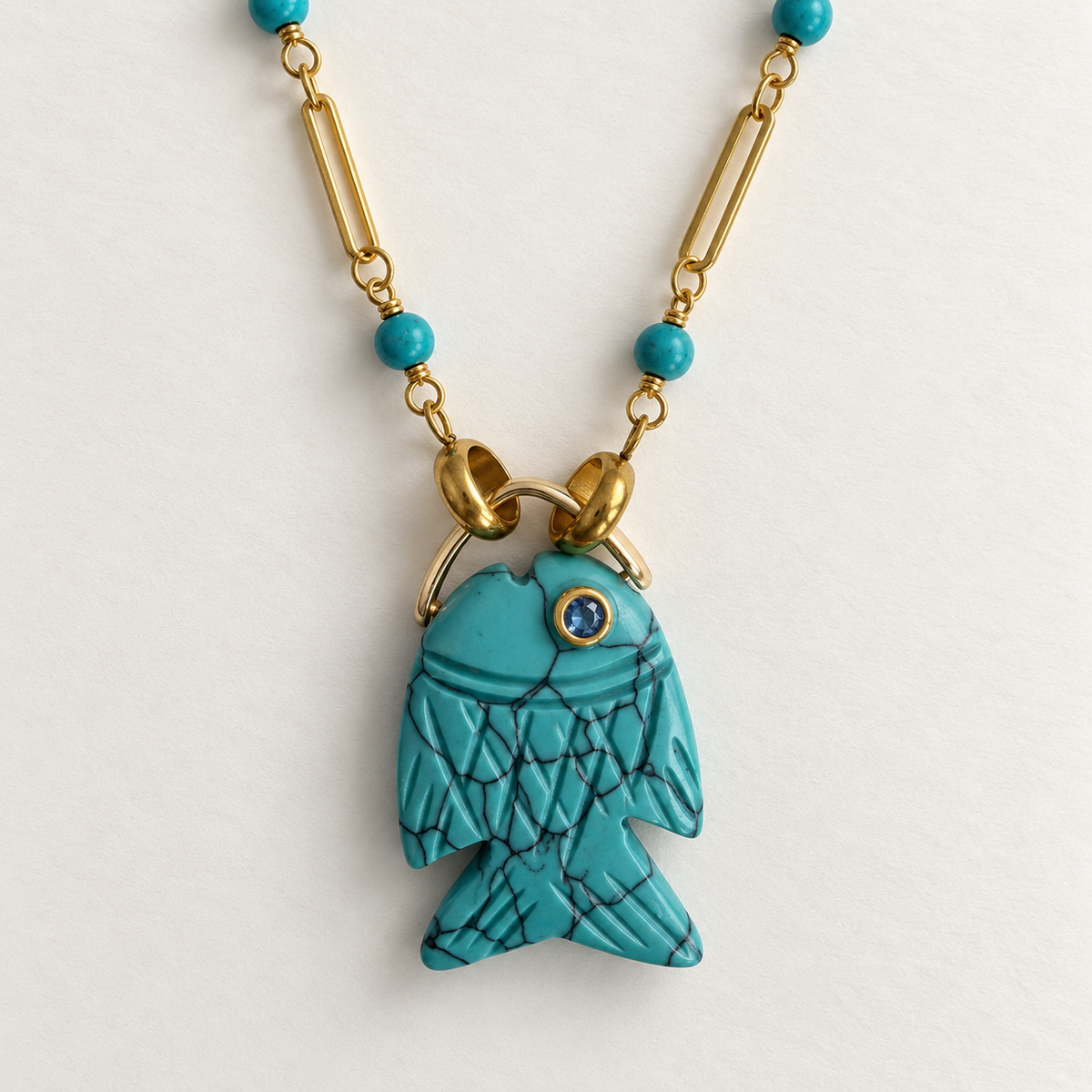 Double Hooked Necklace