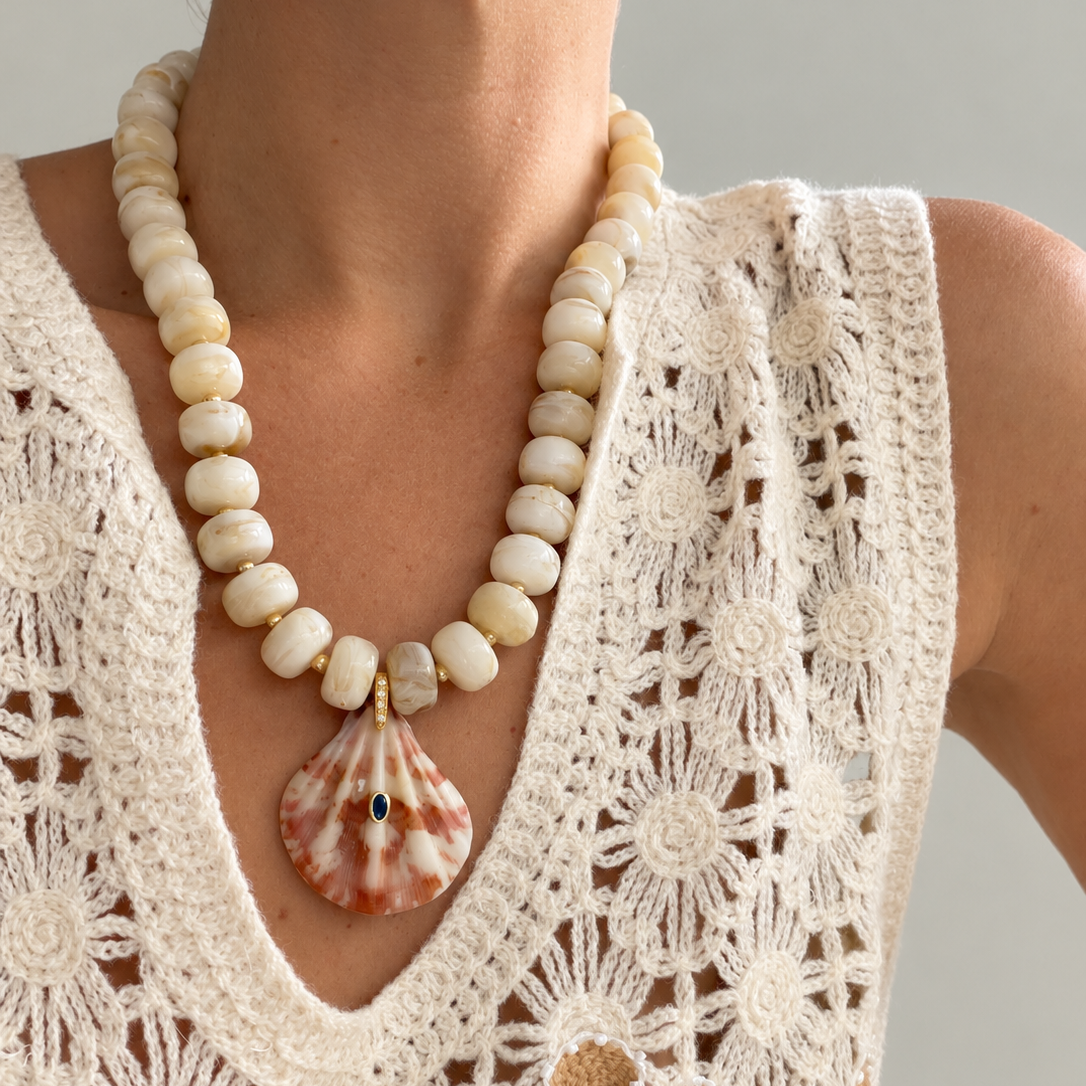 Beads For Shells Necklace