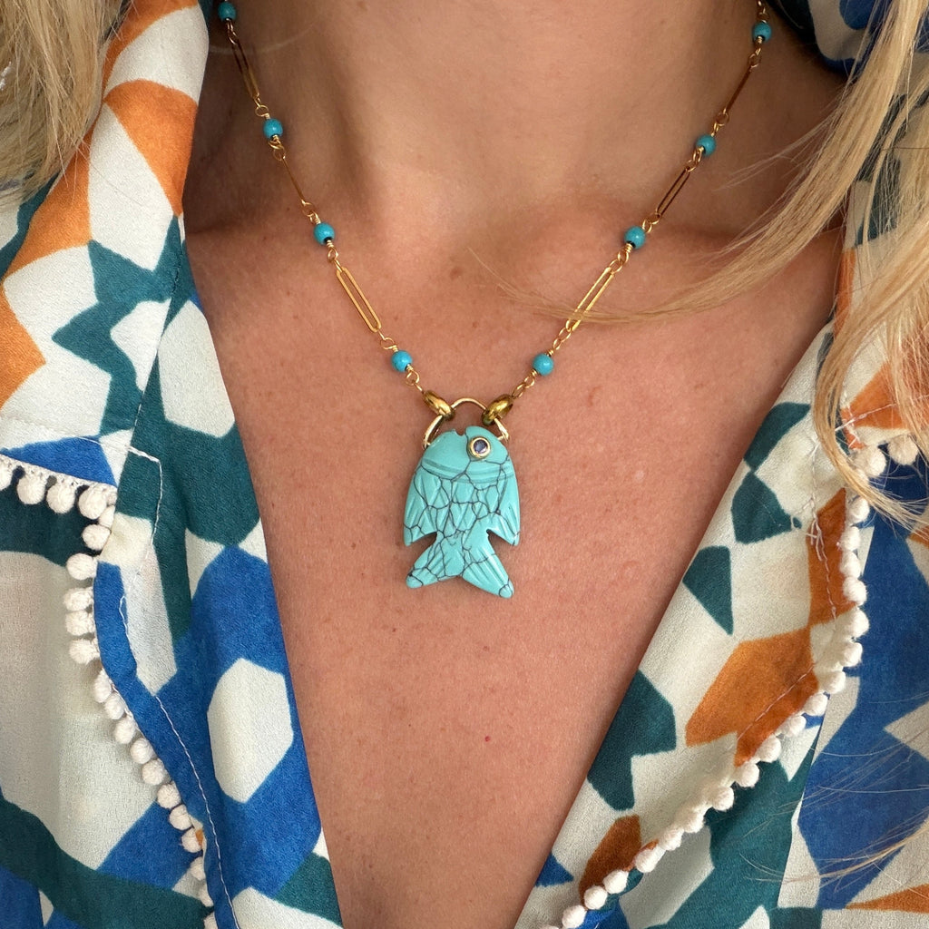 Double Hooked Necklace