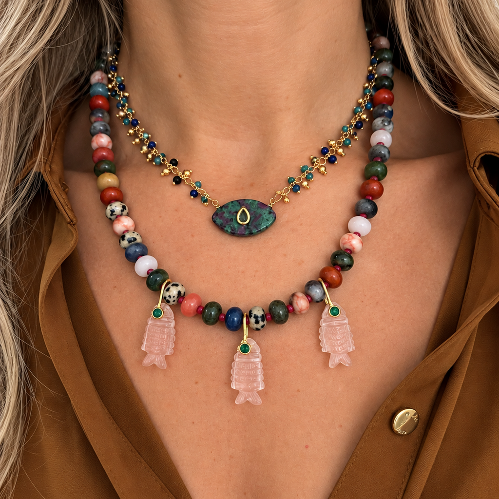 Visual Noise Necklace