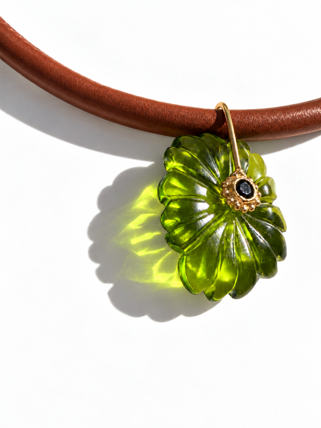 Olive Twist Necklace