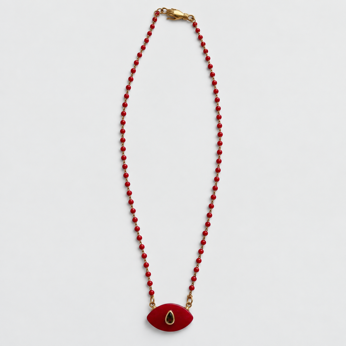 One Look Necklace - Red